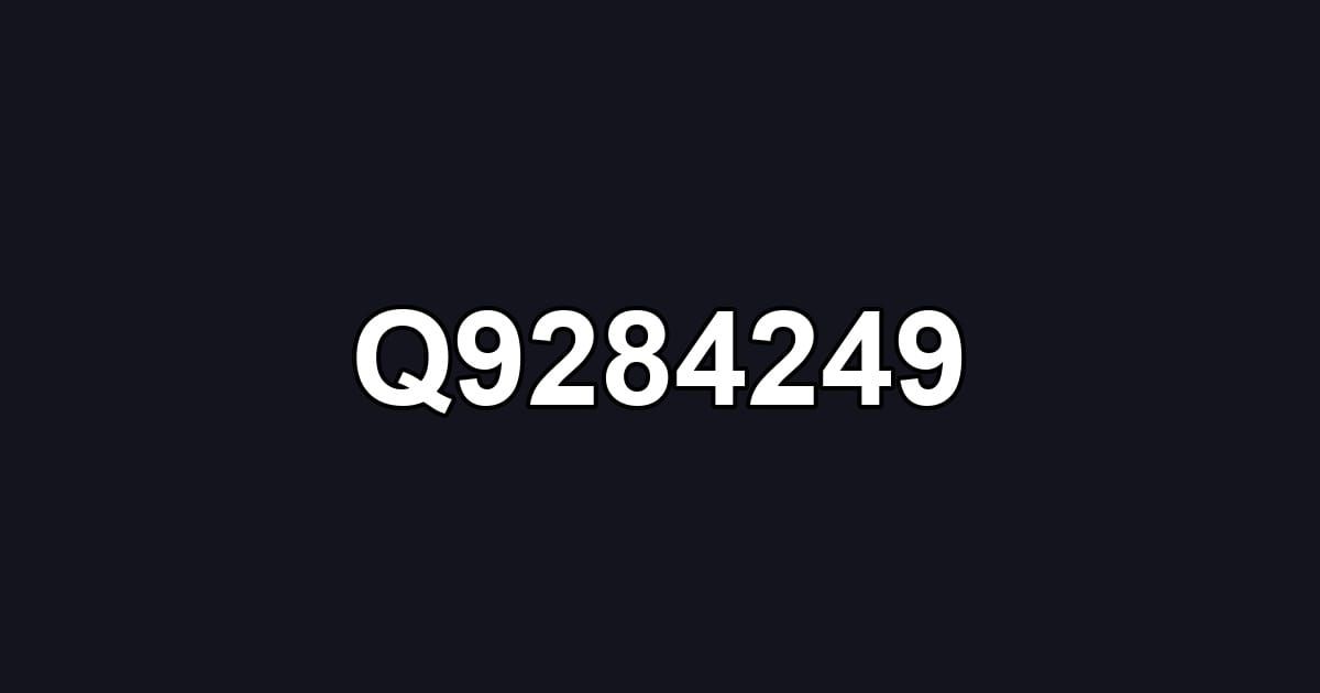 Q9284249