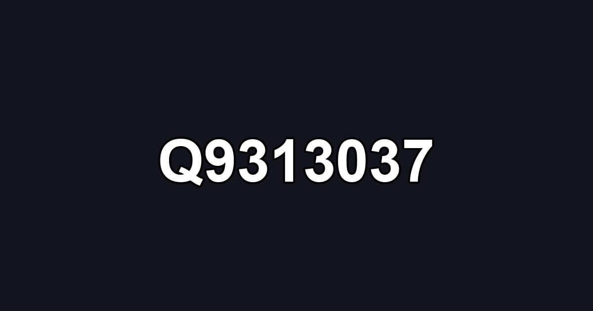 Q9313037