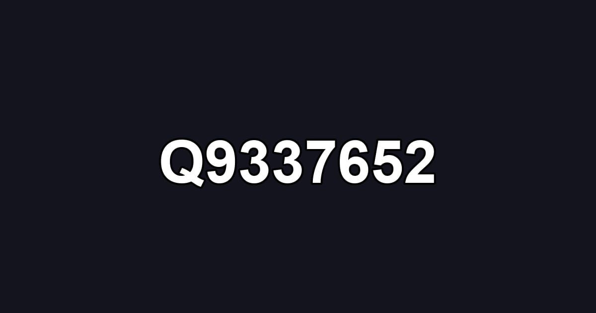 Q9337652