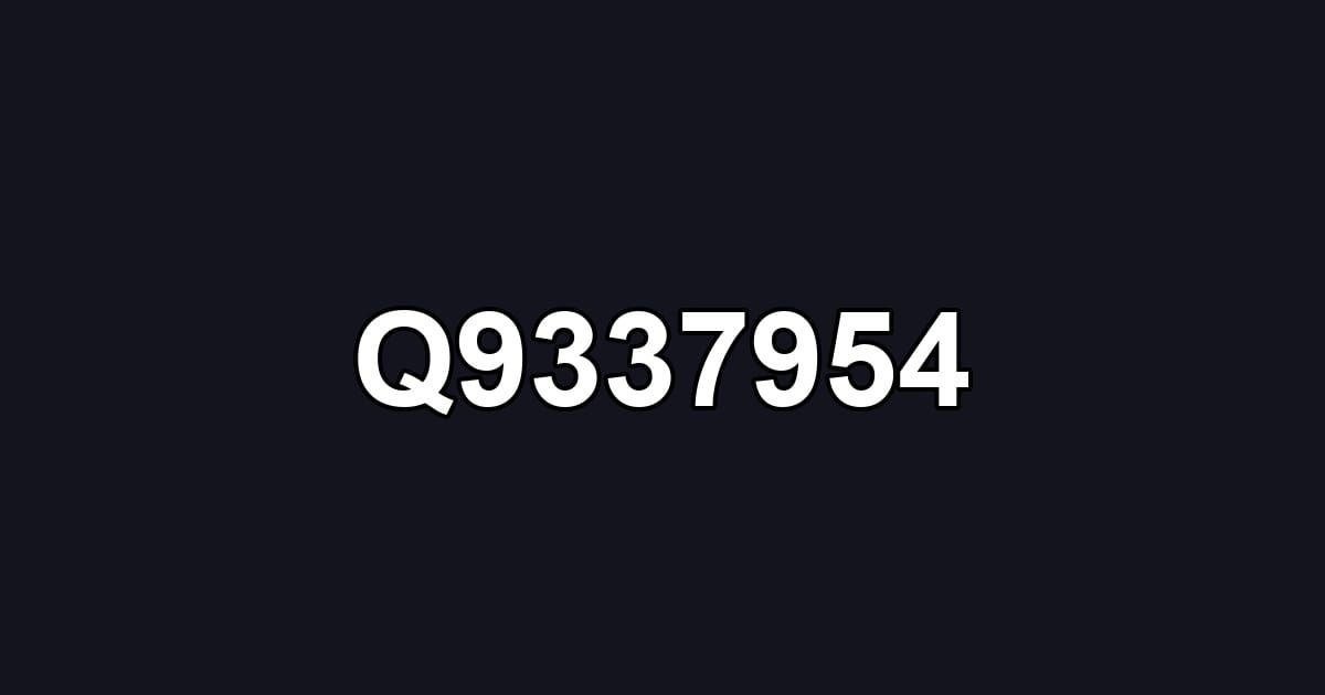 Q9337954