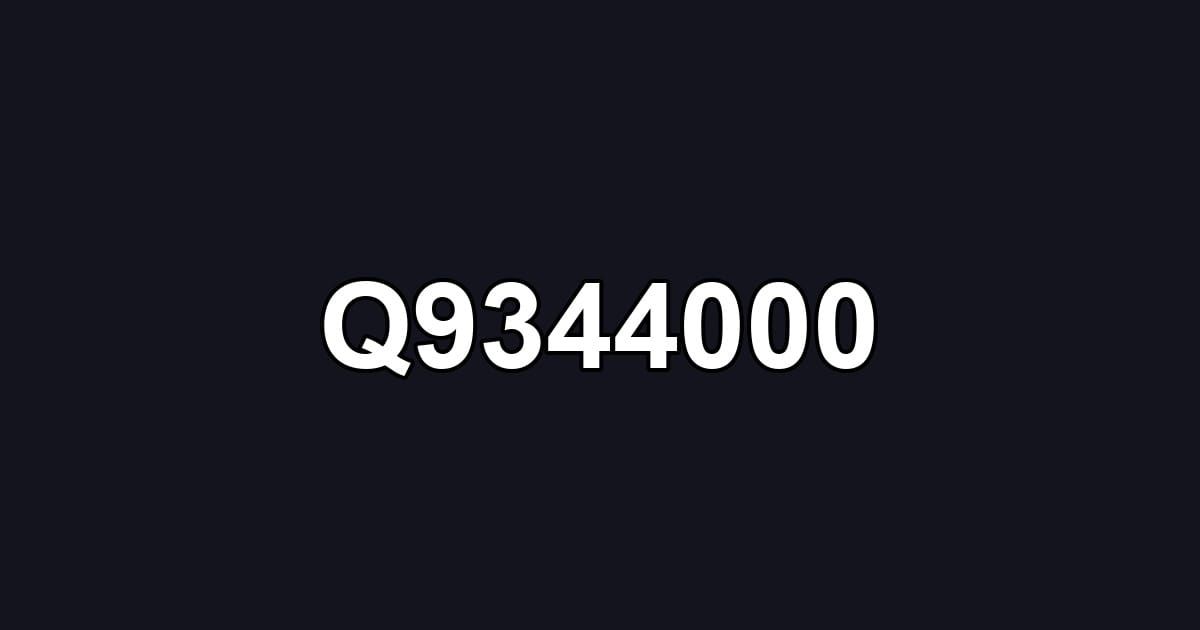 Q9344000