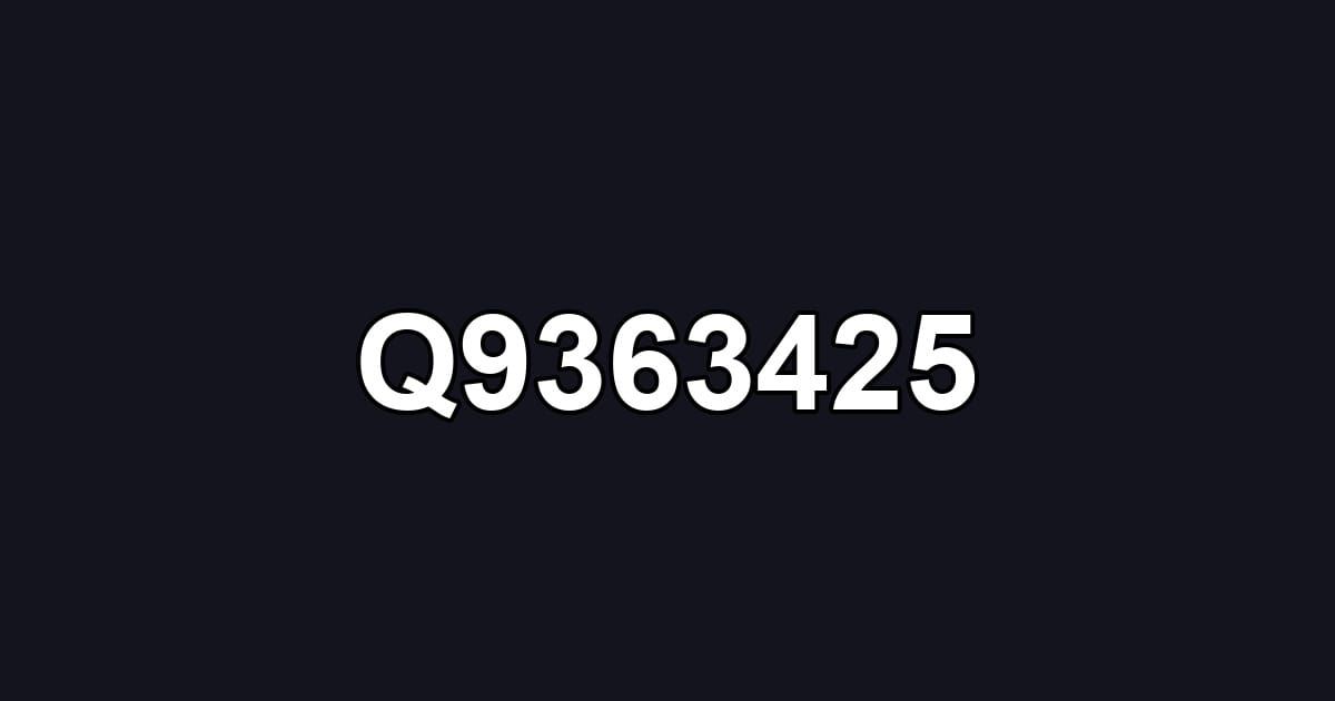 Q9363425