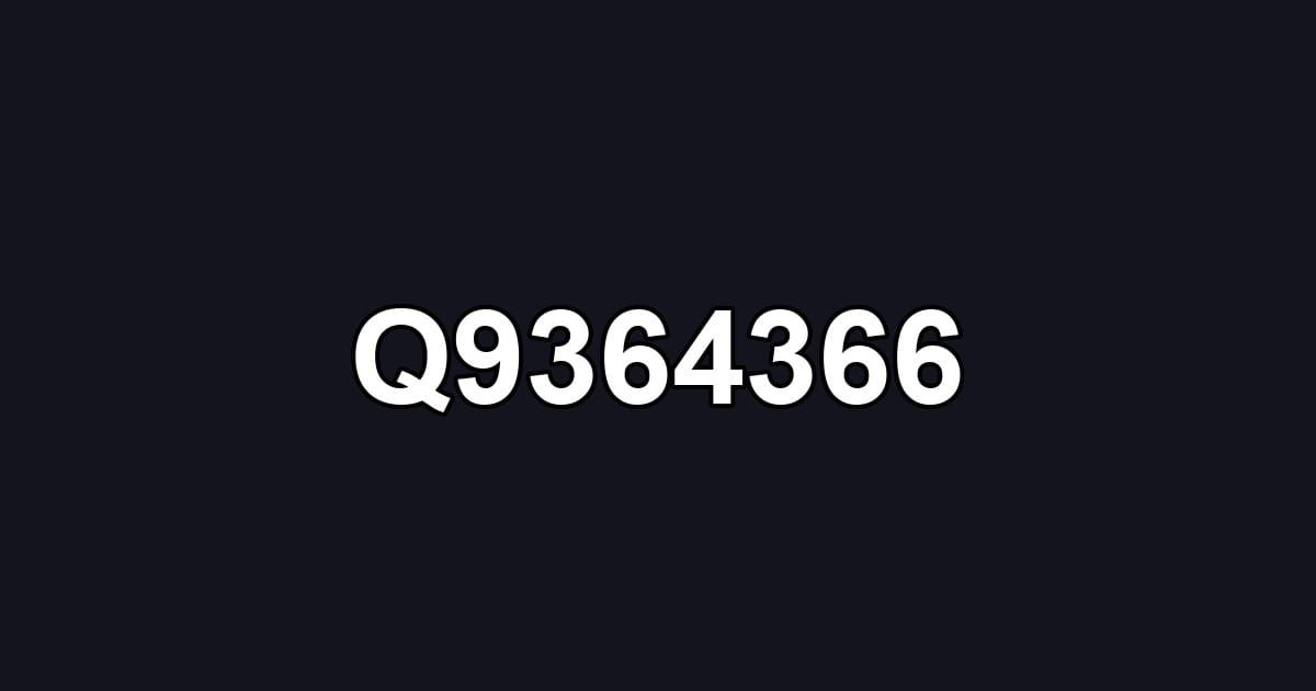 Q9364366