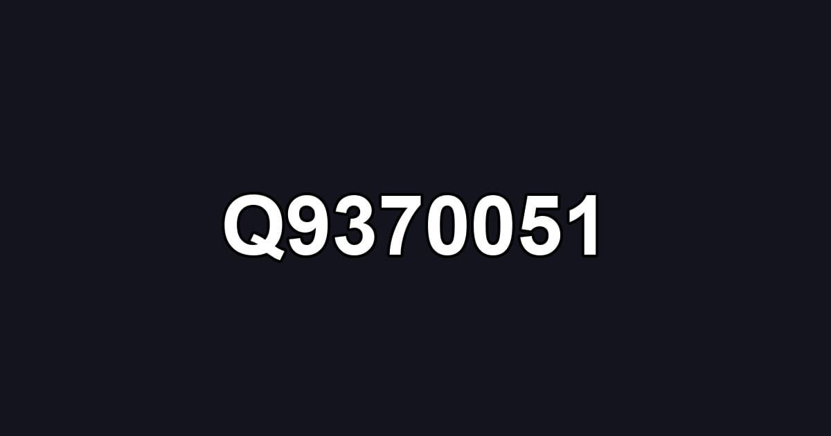 Q9370051