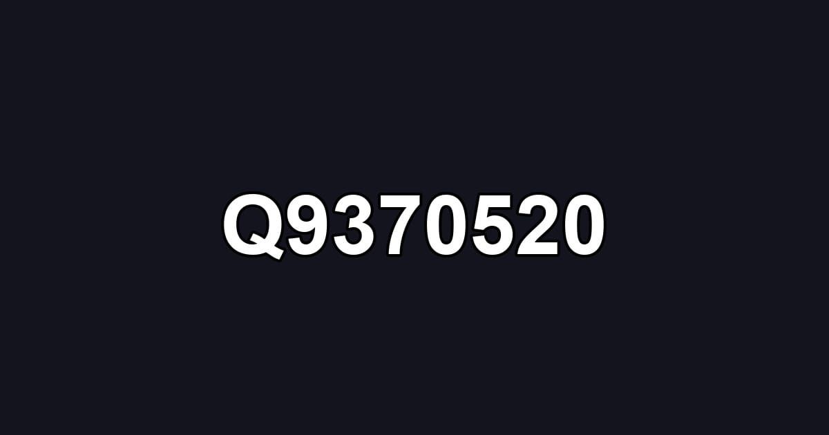 Q9370520
