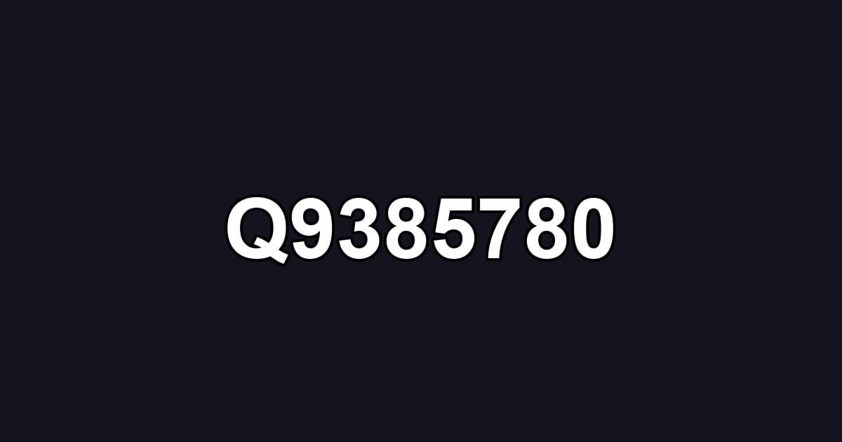 Q9385780