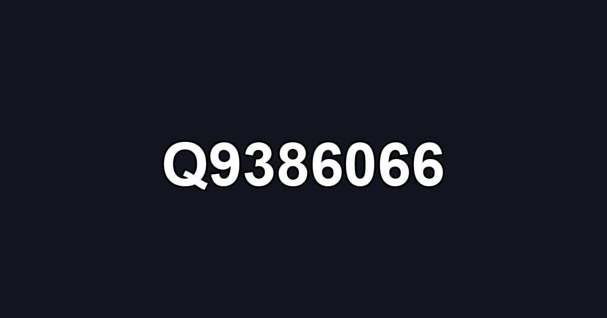 Q9386066