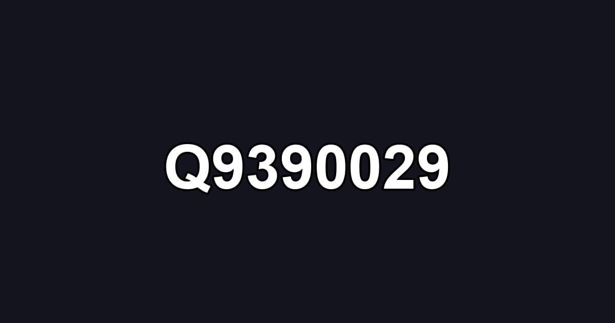Q9390029