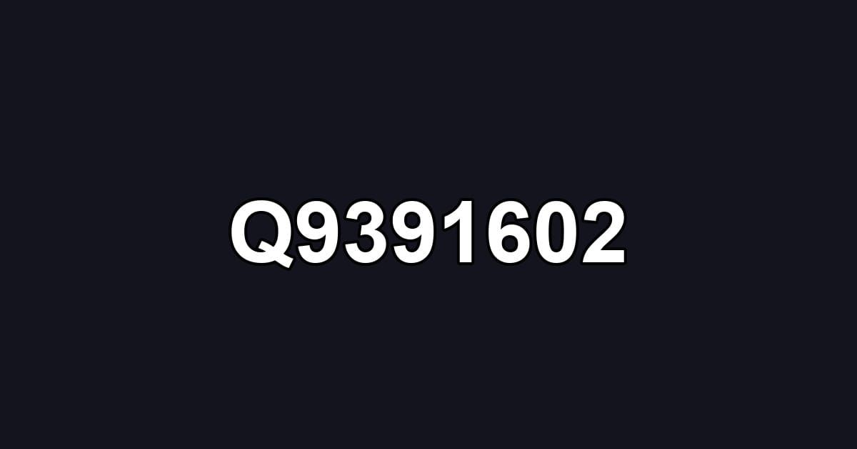 Q9391602