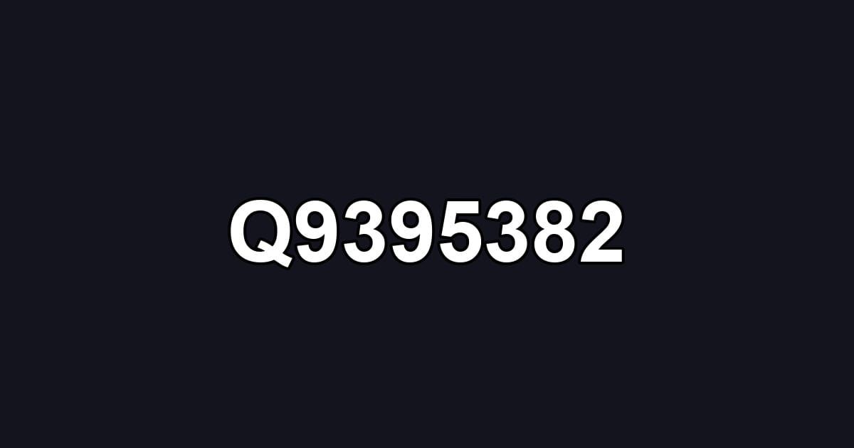 Q9395382