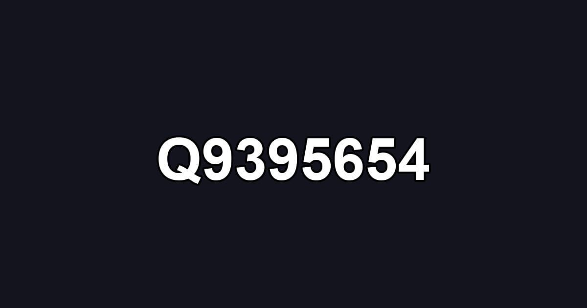 Q9395654