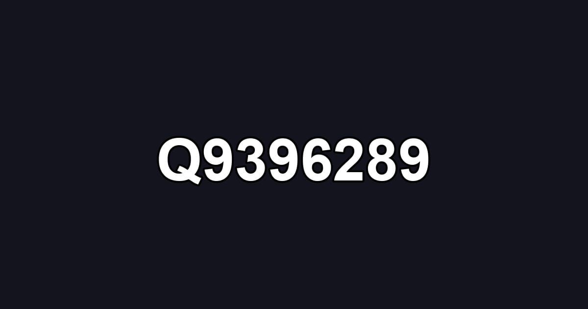 Q9396289