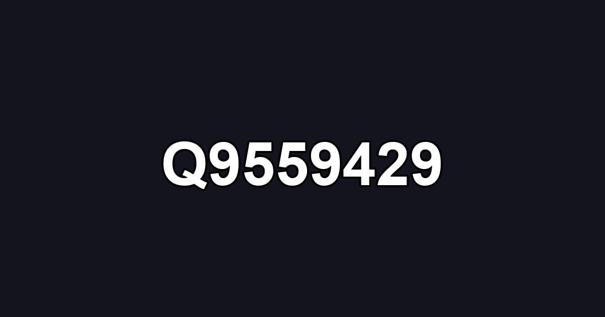 Q9559429