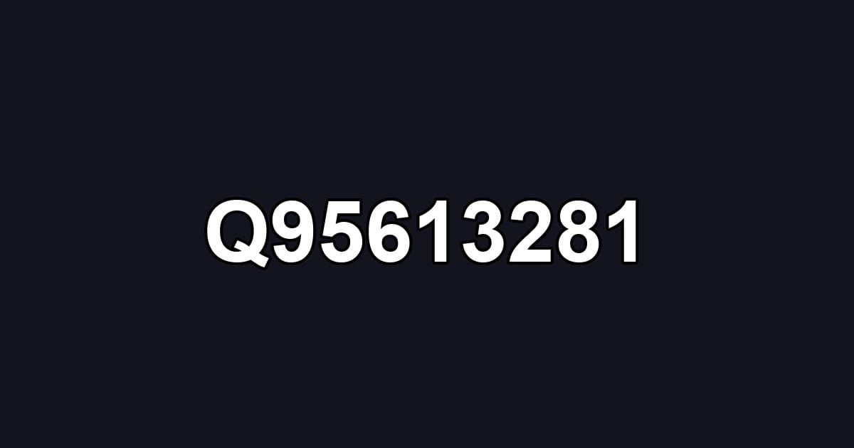 Q95613281