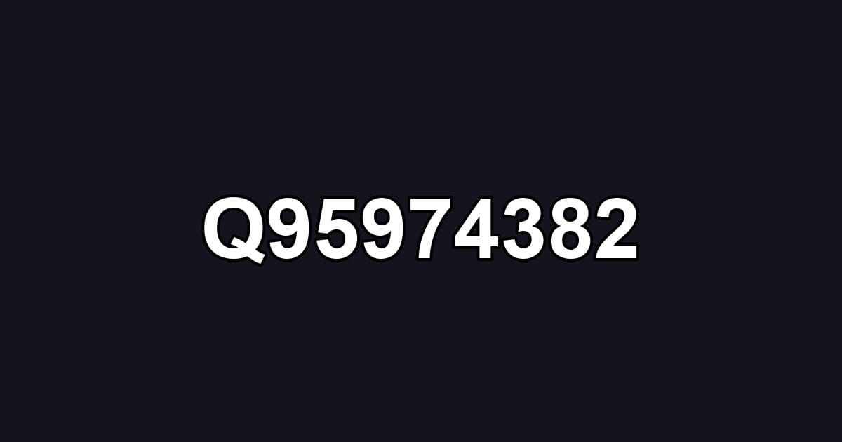 Q95974382