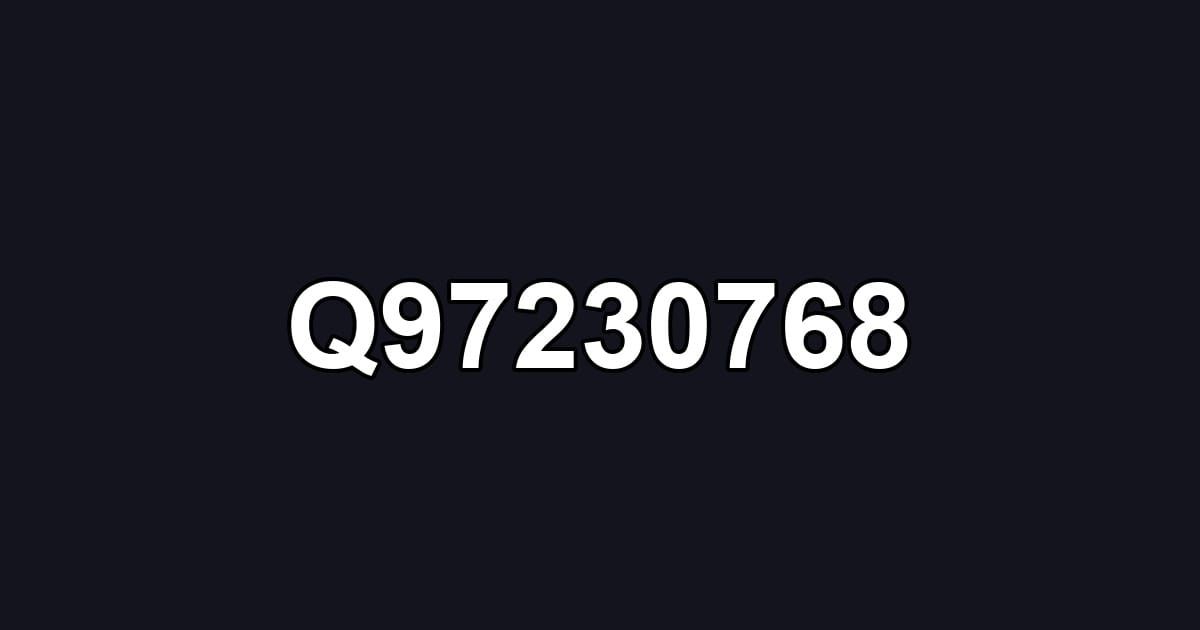 Q97230768