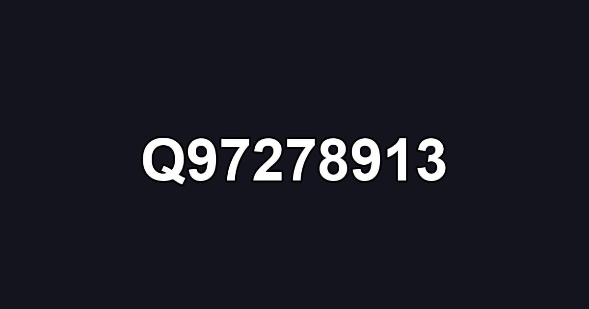 Q97278913