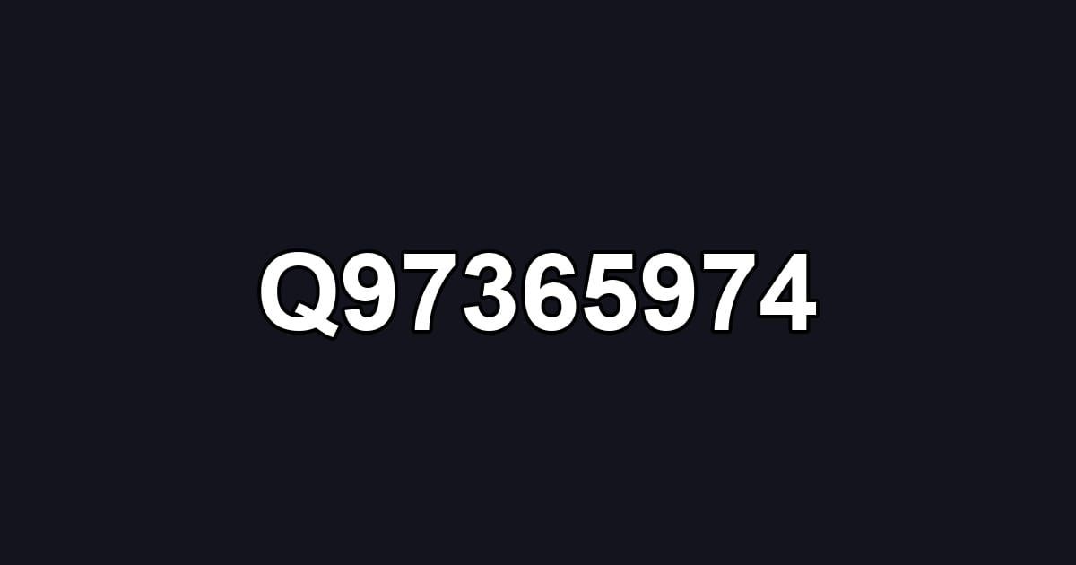 Q97365974