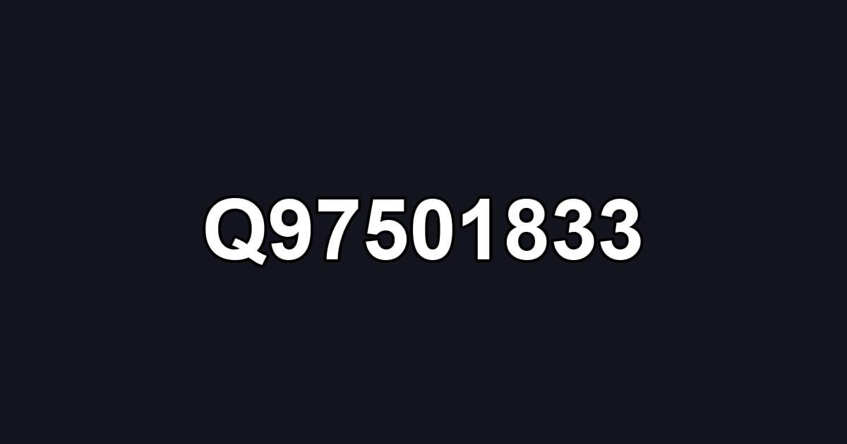 Q97501833