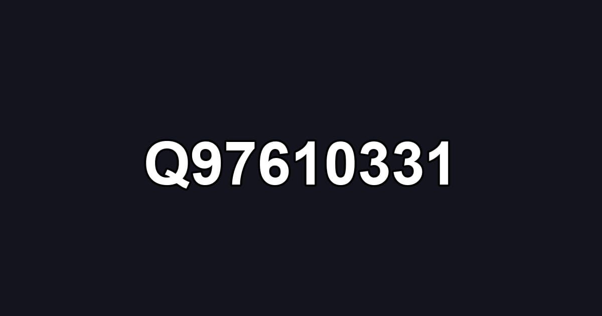 Q97610331