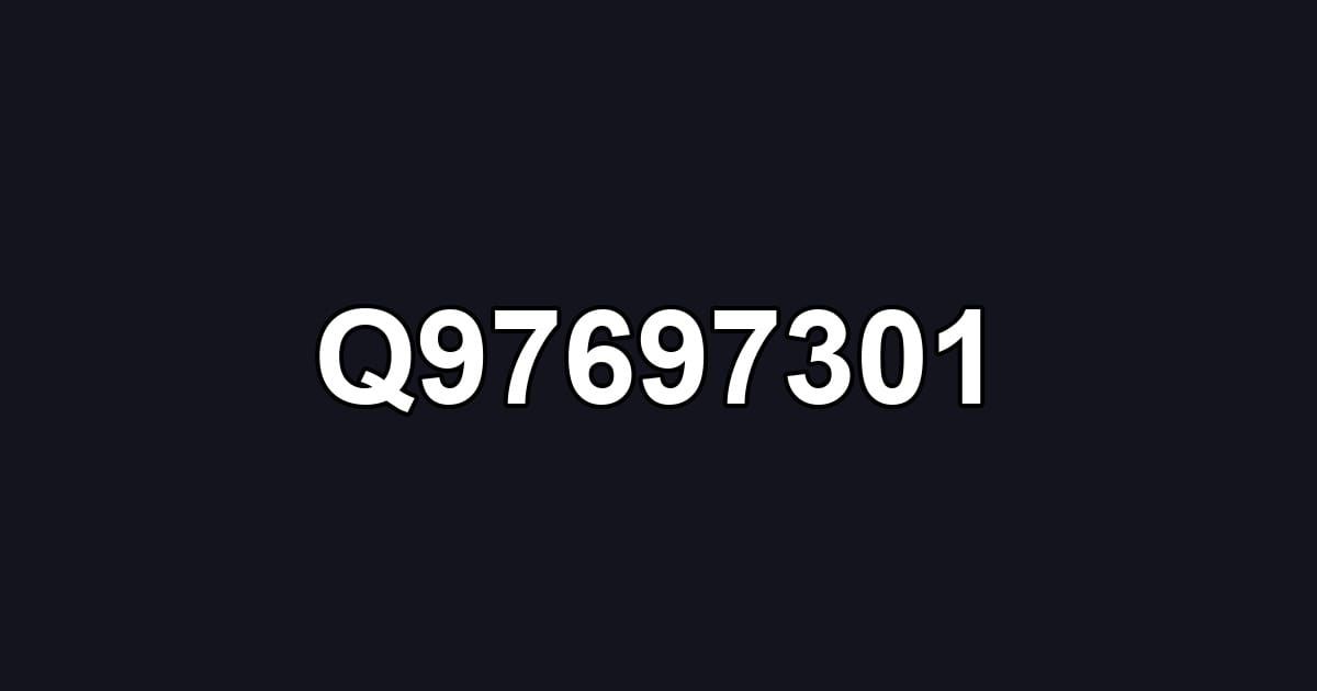 Q97697301
