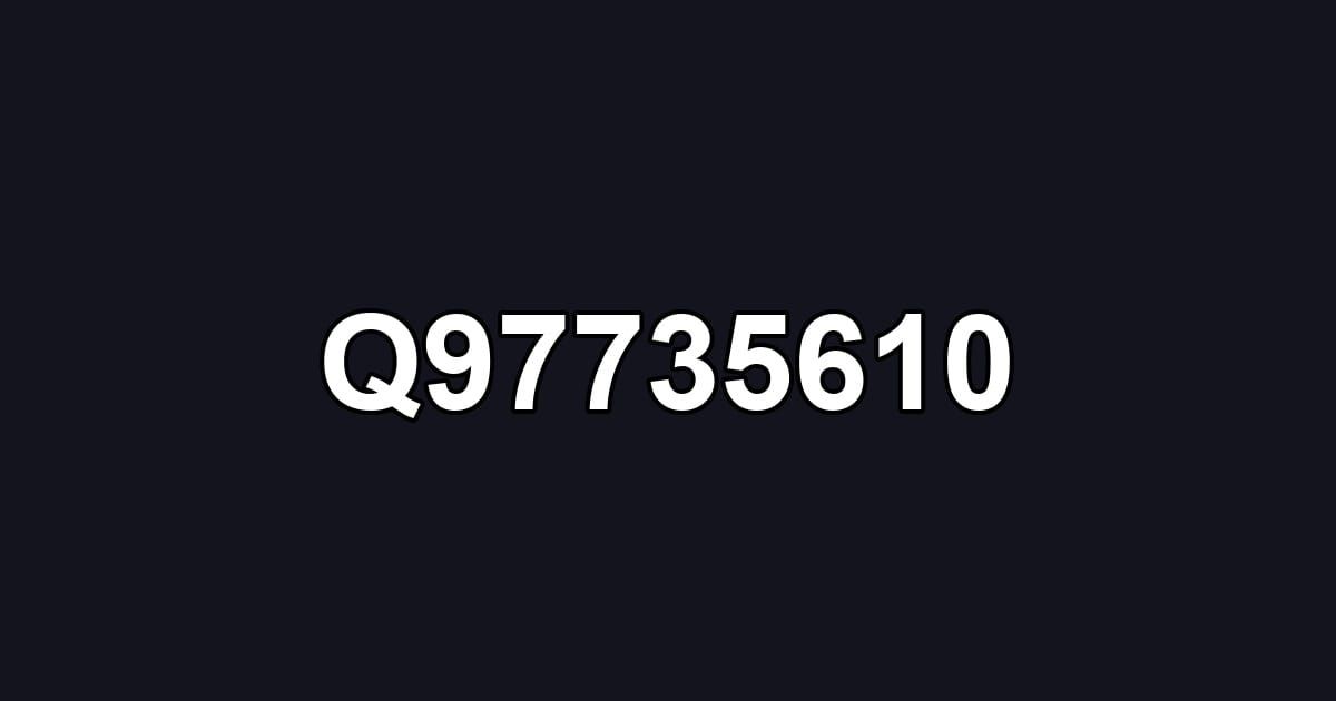 Q97735610
