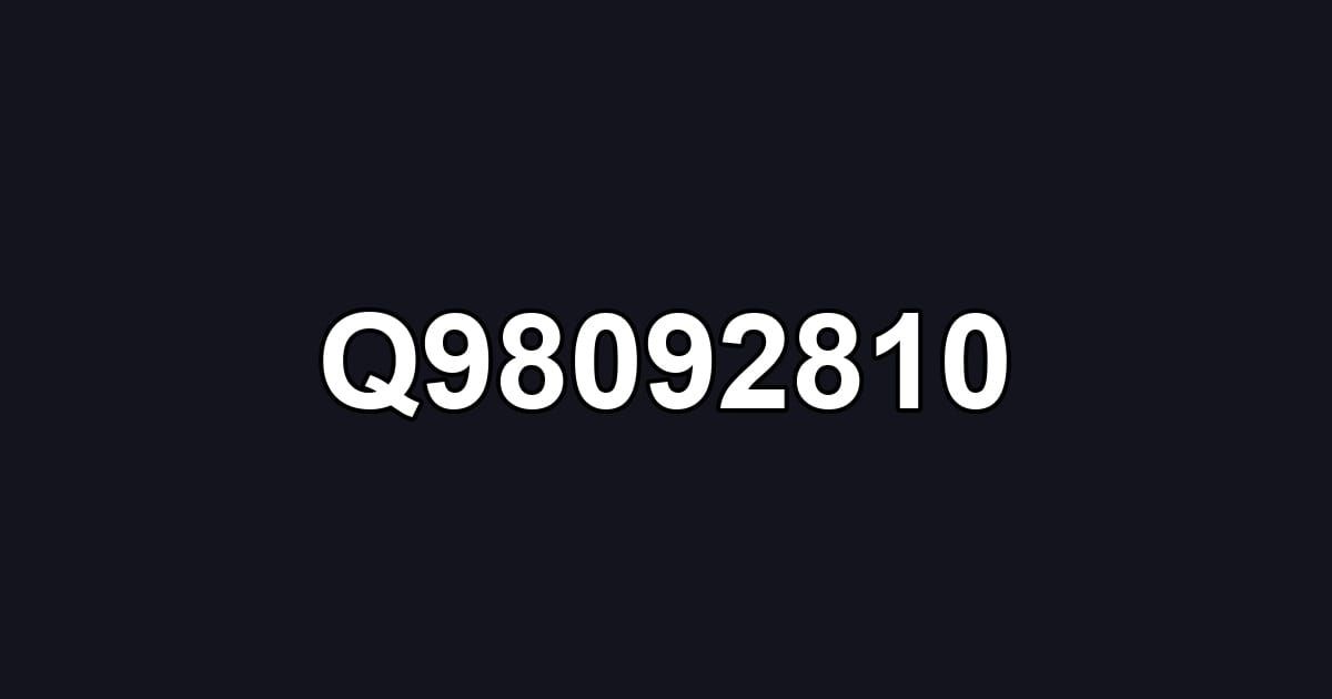 Q98092810