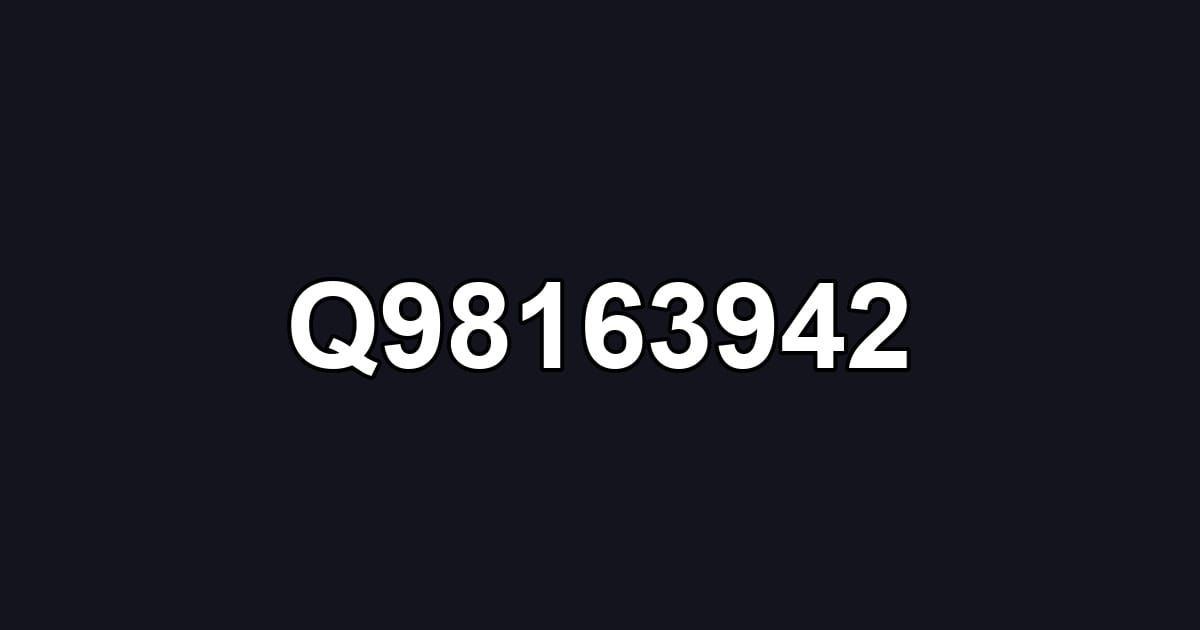 Q98163942
