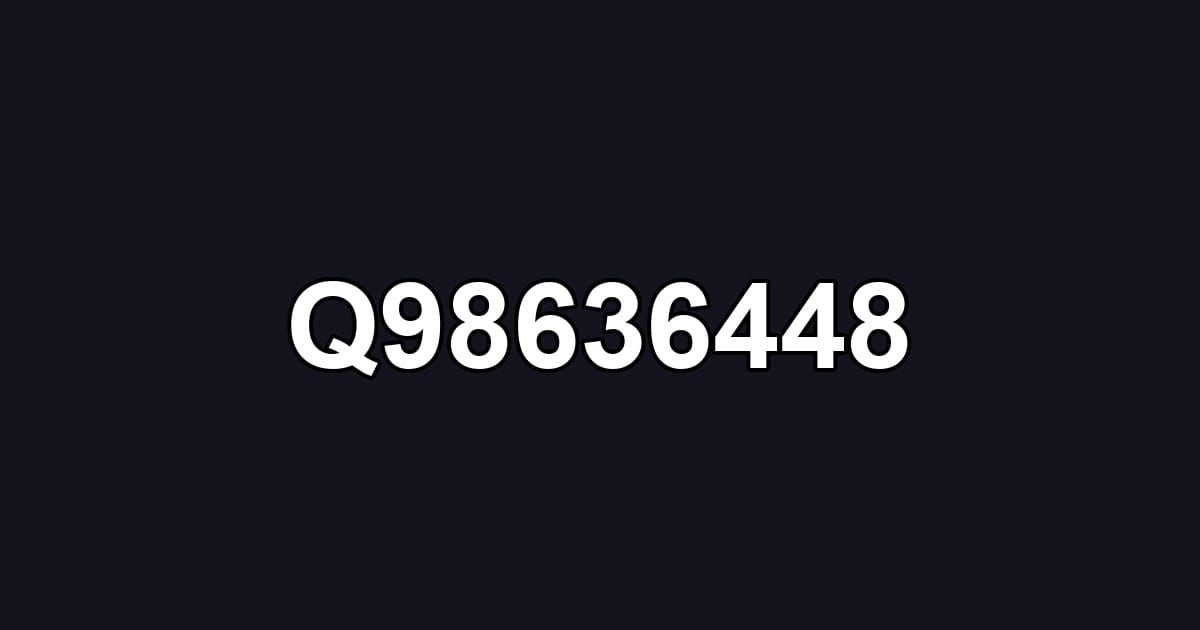 Q98636448