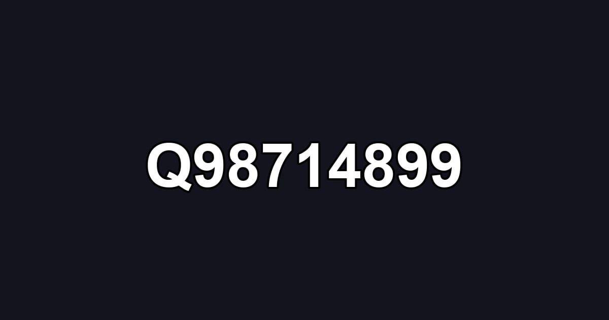 Q98714899