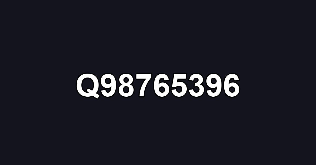 Q98765396