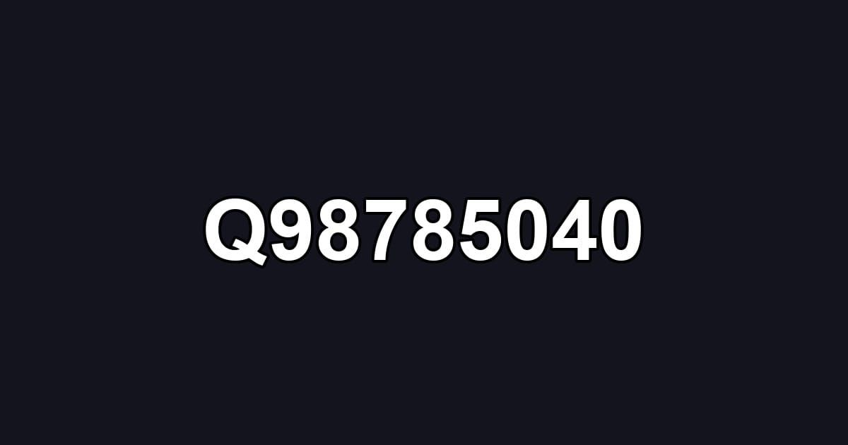 Q98785040