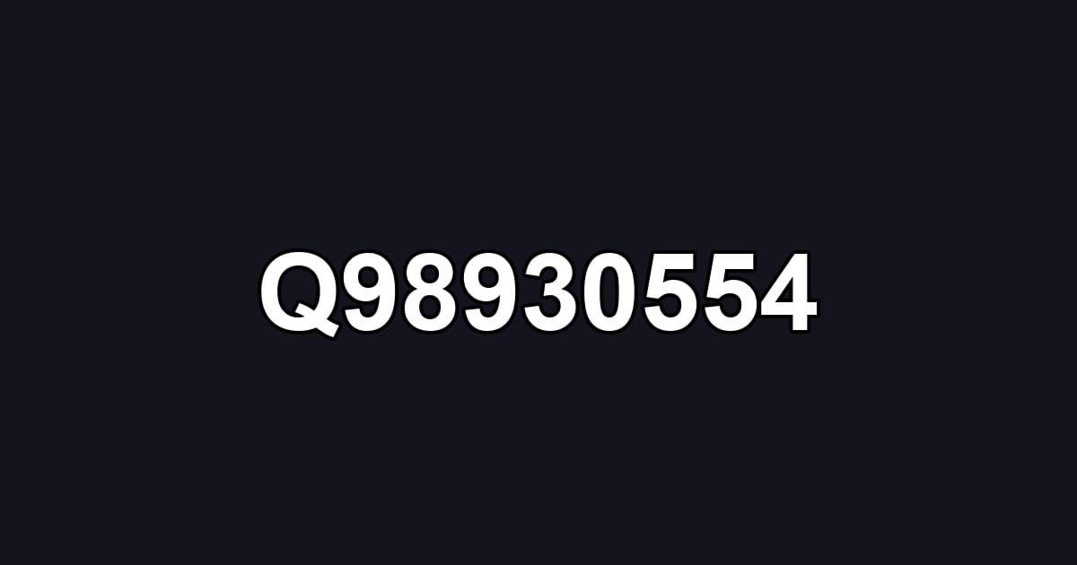 Q98930554
