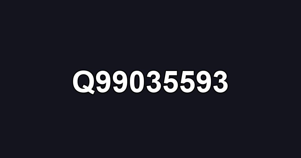Q99035593