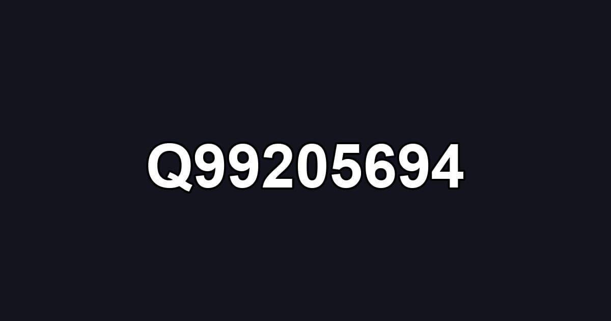 Q99205694