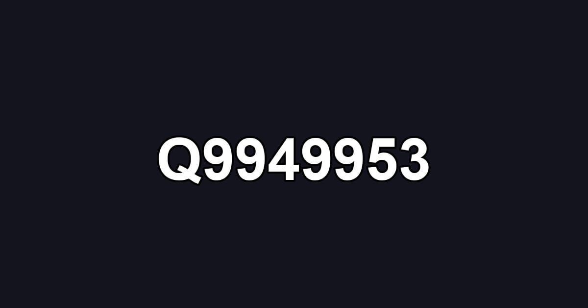Q9949953