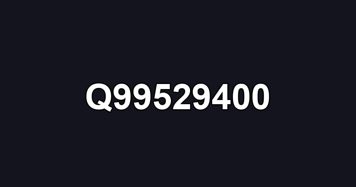 Q99529400