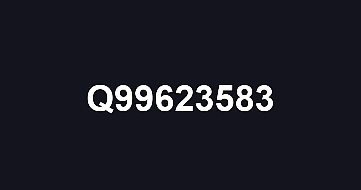 Q99623583