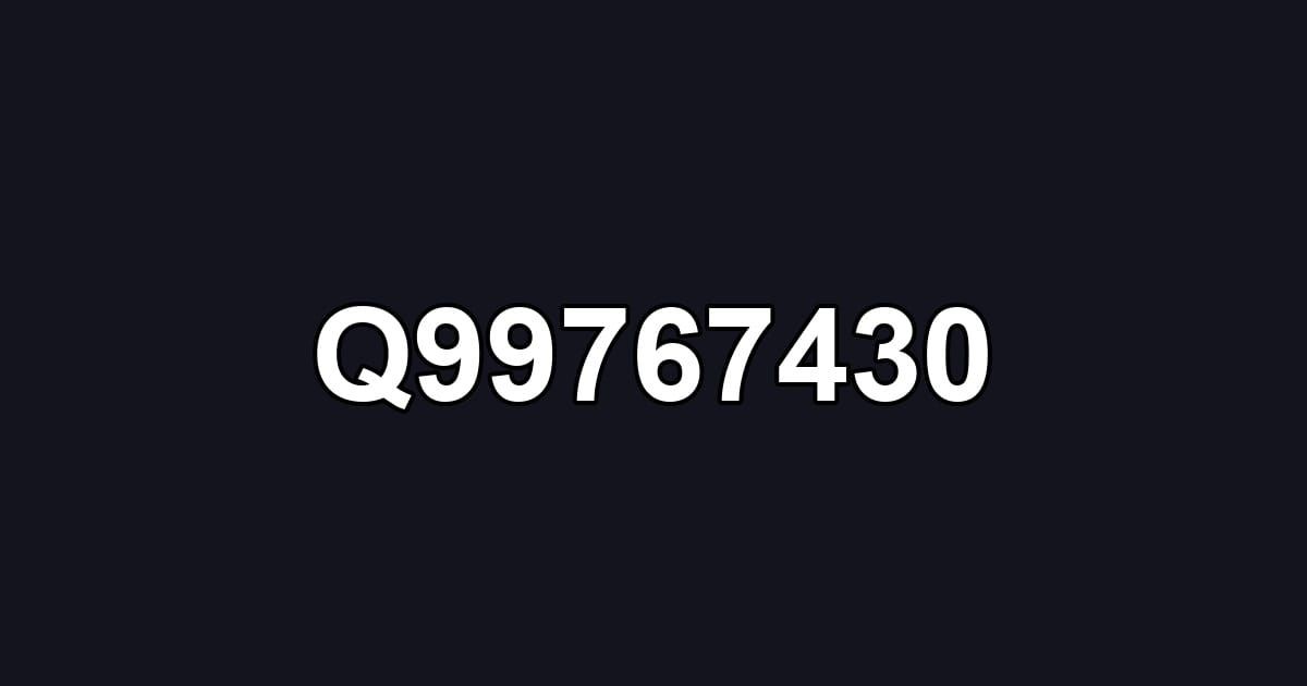 Q99767430