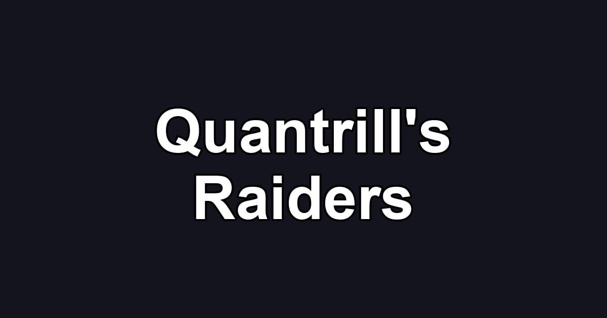 Quantrill's Raiders