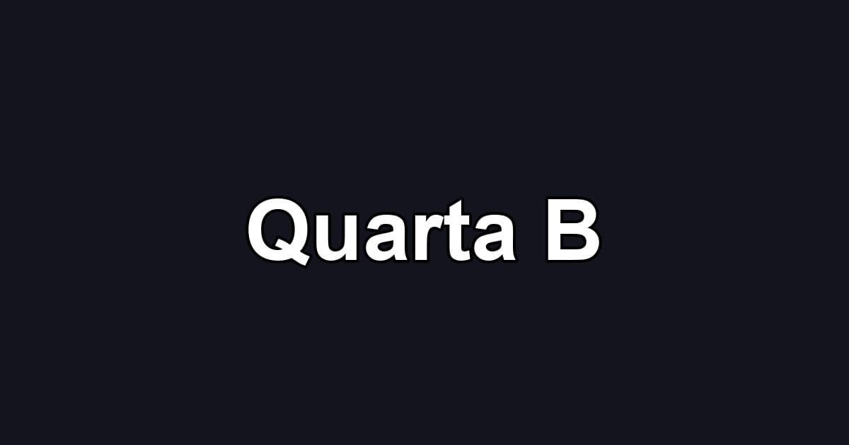 Quarta B