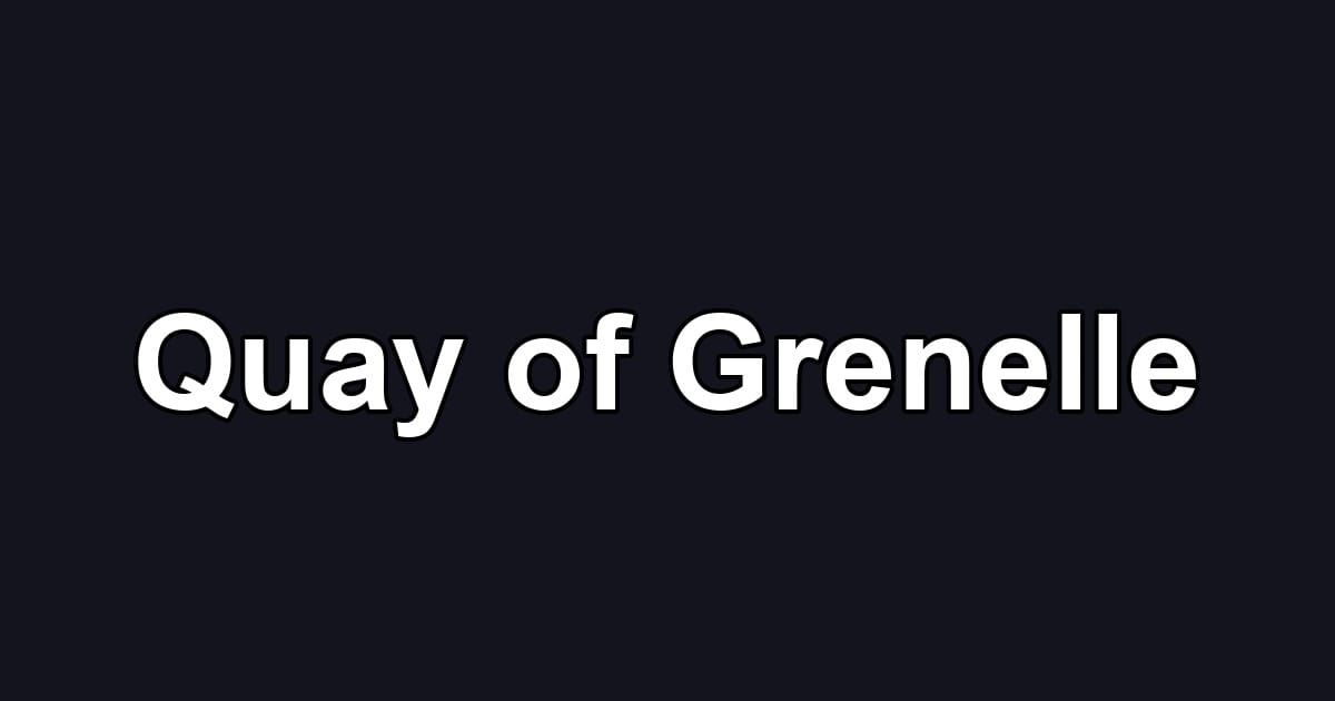 Quay of Grenelle