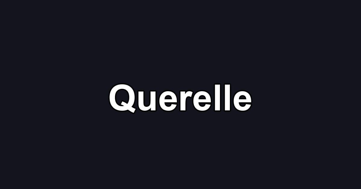 Querelle