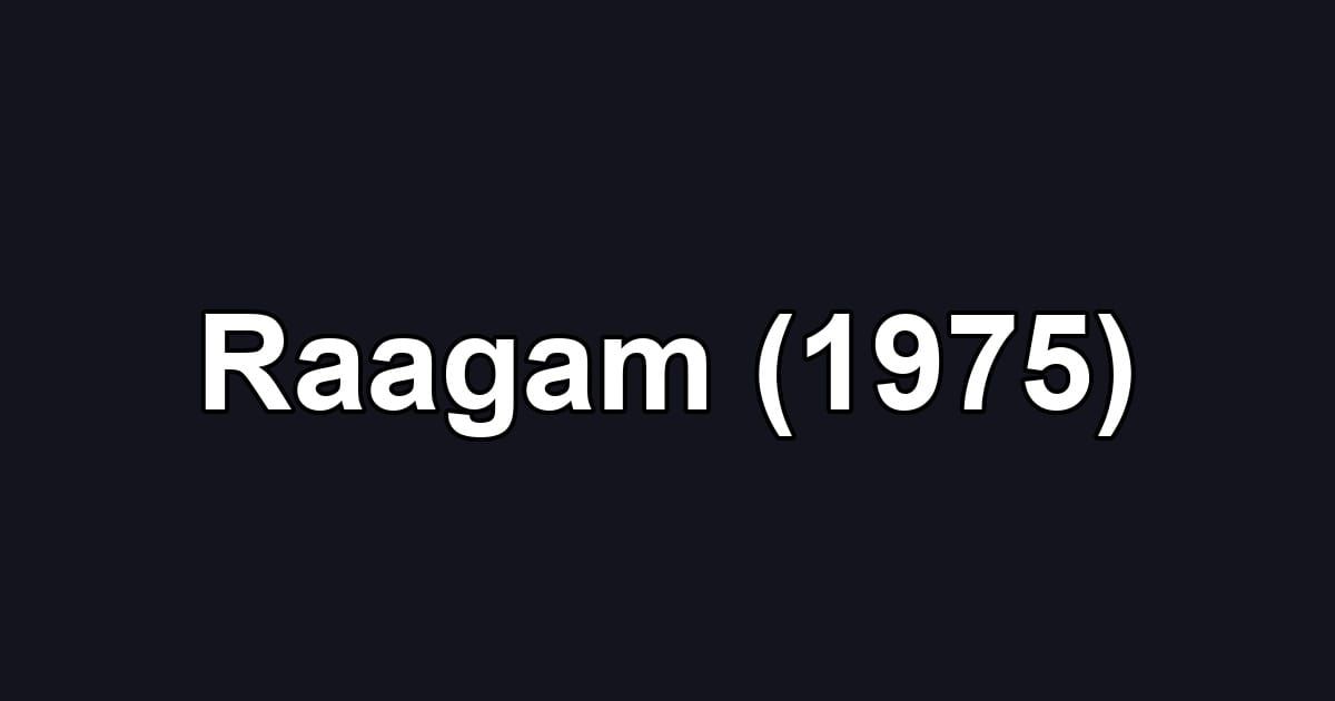 Raagam (1975)