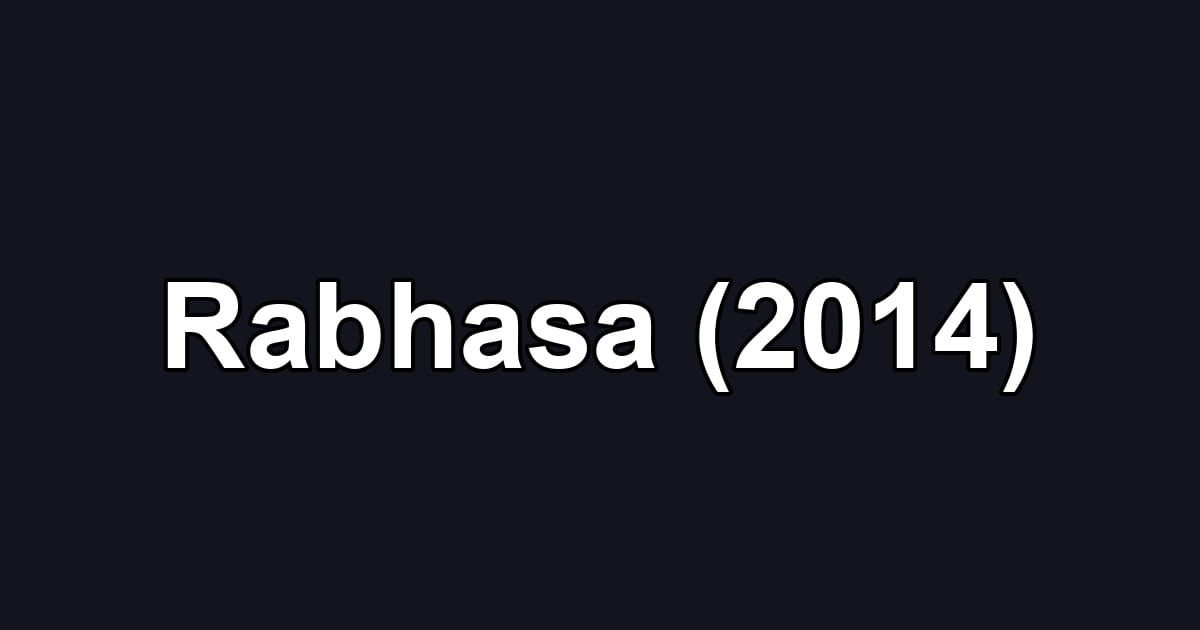 Rabhasa (2014)
