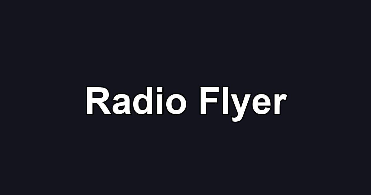 Radio Flyer