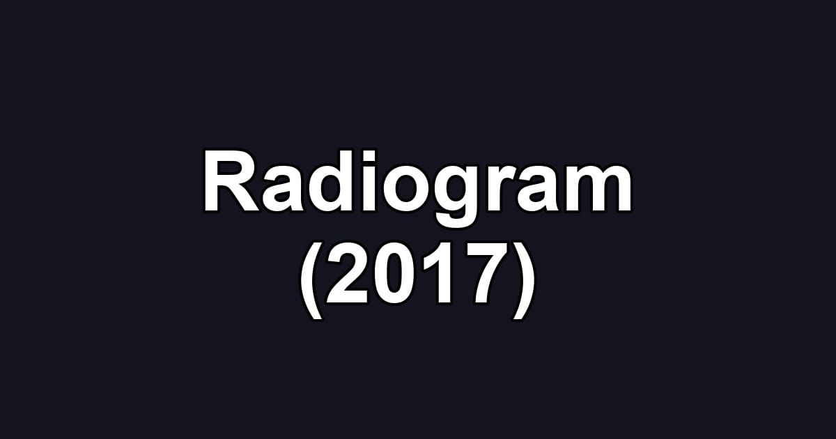Radiogram (2017)