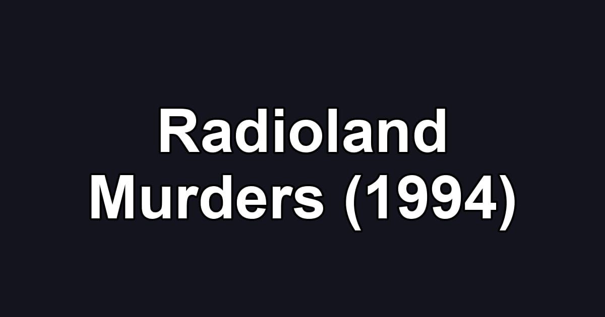 Radioland Murders (1994)