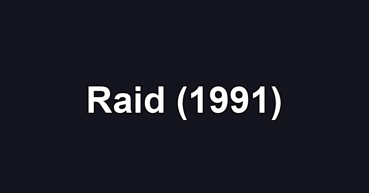 Raid (1991)