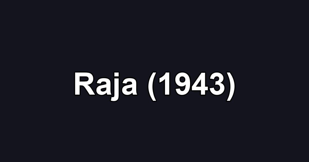 Raja (1943)